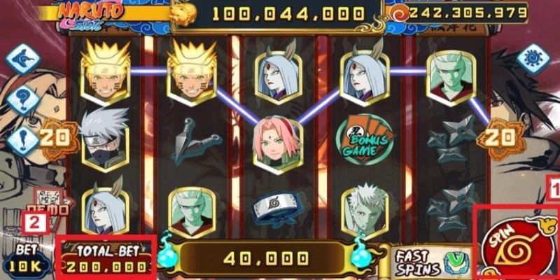 Tips ăn được nhiều jackpot trong nổ hũ Naruto